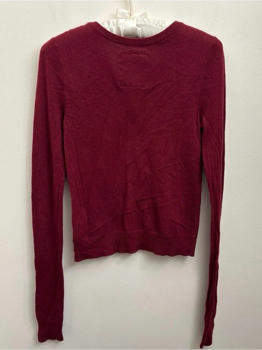 Hollister Women's Small Button-Front Cardigan Sweater Top (older style) - Picture 6 of 10